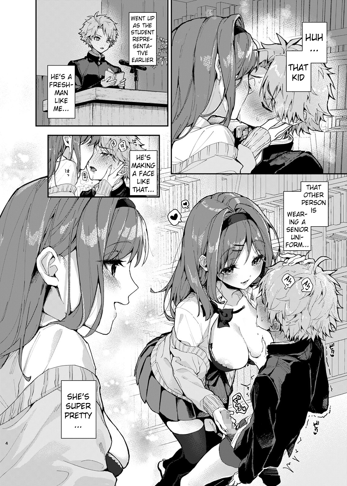 Hentai Manga Comic-An Honor Student Getting Spoiled Rotten by a Lewd Onee-San-Read-4